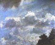 John Constable Cloud Study, Hampstead; Tree at Right, Royal Academy of Arts, London Sweden oil painting artist